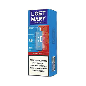 Купить Картридж Lost Mary X Link Classic 20000 Жасмин малина 2% по цене 780 руб.