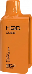 Купить Картридж HQD Click Манго, клубника по цене 550 руб.
