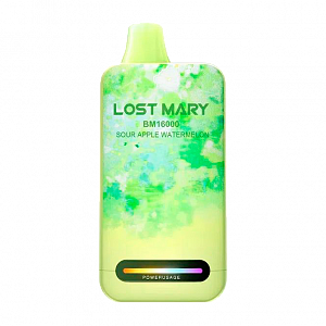 Купить Lost Mary BM16000 Bloom Кислое Яблоко Арбуз по цене 1&nbsp;080 руб.