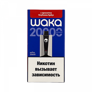 Купить Waka soPro 20000 Клубника, арбуз HARD  по цене 1&nbsp;490 руб.