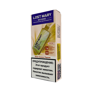 Купить Lost Mary MO10000 Киви Ананас Персик по цене 1&nbsp;050 руб.