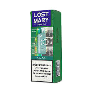 Купить Картридж LOST MARY X-Link Sweet 20000 Лимон лайм 2% по цене 780 руб.