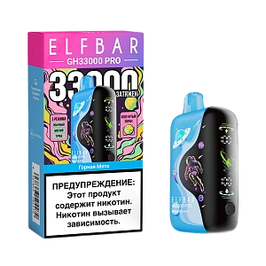 Купить ELF BAR GH 33000 PRO Горная Мята по цене 1&nbsp;150 руб.