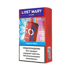 Купить Устройство + картридж LOST MARY X Link 20000 Ледяной арбуз 2% по цене 1&nbsp;250 руб.
