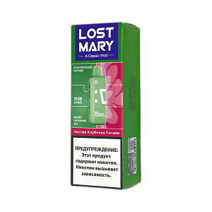 Купить Картридж Lost Mary X Link Classic 20000 Кислая клубника питайя 2% по цене 780 руб.