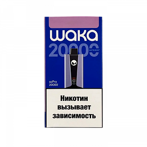Купить Waka soPro 20000 Клубника Лед HARD по цене 1&nbsp;490 руб.