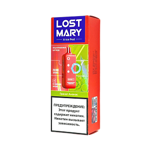 Купить Картридж LOST MARY X-Link Ice 20000 Гранат Ананас 2% по цене 780 руб.