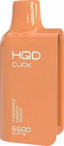 Купить Картридж HQD Click Ананас, манго, персик по цене 550 руб.