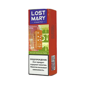 Купить Картридж LOST MARY X-Link Sweet 20000 Кислый апельсин лайм 2% по цене 780 руб.