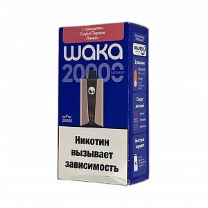 Купить Waka soPro 20000 Смузи Персик Лимон HARD по цене 1&nbsp;490 руб.