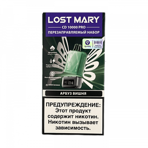 Купить Картридж Lost Mary Cd Pro 10000 Арбуз, вишня по цене 730 руб.