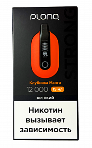 Купить Plonq Ultra Strong 12000 Клубника манго (Flonq) по цене 1&nbsp;290 руб.