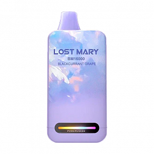 Купить Lost Mary BM16000 Bloom Чёрная Смородина Виноград по цене 1&nbsp;080 руб.