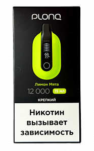 Купить Plonq Ultra Strong 12000 Лимон мята (Flonq) по цене 1&nbsp;290 руб.