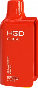 Купить Картридж HQD Click Клубника, виноград по цене 550 руб.