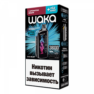 Купить WAKA BLAST 38000 Вишня + лёд микс по цене 1&nbsp;530 руб.