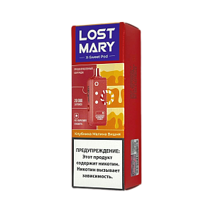 Купить Картридж LOST MARY X-Link Sweet 20000 Клубника малина вишня 2% по цене 780 руб.