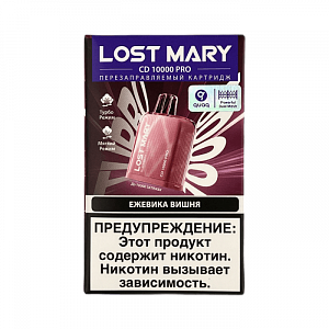 Купить Картридж Lost Mary Cd Pro 10000 Ежевика, вишня по цене 730 руб.