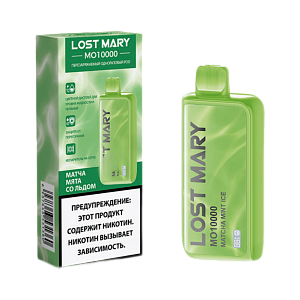 Купить Lost Mary MO10000 Матча, мятный лед по цене 1&nbsp;050 руб.