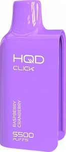 Купить Картридж HQD Click Малина, клюква по цене 550 руб.
