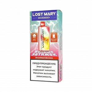 Купить Lost Mary MO30000+ plus - Вишнёвый Всплеск по цене 1&nbsp;150 руб.