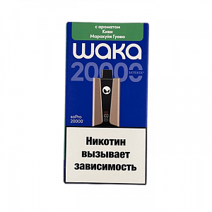Купить Waka soPro 20000 Киви, маракуйя, гуава HARD  по цене 1&nbsp;490 руб.