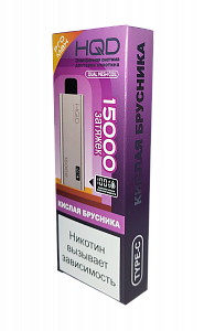 Купить HQD Ultima Pro Max 15000 Кислая брусника по цене 1&nbsp;190 руб.