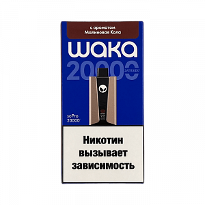 Купить Waka soPro 20000 Малиновая кола HARD  по цене 1&nbsp;490 руб.