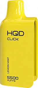 Купить Картридж HQD Click Лимон, мята по цене 550 руб.
