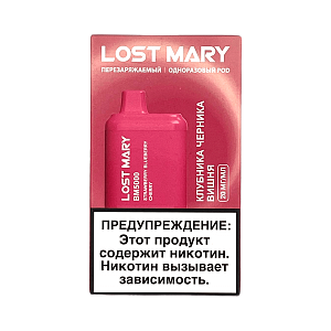 Купить Lost Mary BM5000 Клубника, черника, вишня по цене 840 руб.