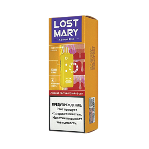 Купить Картридж LOST MARY X-Link Sweet 20000 Ананас питайя грейпфрут 2% по цене 780 руб.