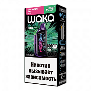 Купить WAKA BLAST 38000 Микс ягод + лимонная содовая микс по цене 1&nbsp;530 руб.