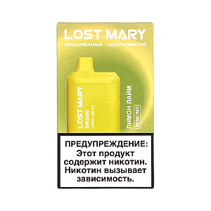 Купить Lost Mary BM5000 Лимон, лайм по цене 840 руб.