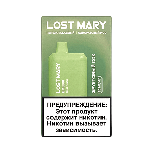 Купить Lost Mary BM5000 Фруктовый сок по цене 840 руб.