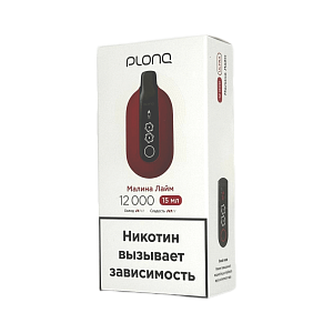 Купить Plonq Ultra 12000 Малина, лайм по цене 1&nbsp;595 руб.